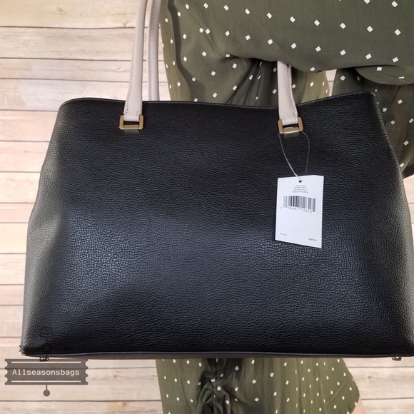 Kate spade LARGE Maryanne tote black bow satchel - Picture 6 of 8